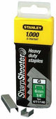 Punti Stanley 8mm tipo g - 1000 pezzi