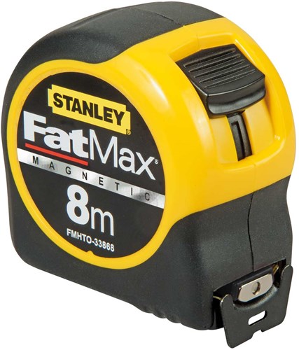 Stanley handgereedschap rolbandmaat fatmax blade armor magnetisch | 8 meter - fmht0-33868