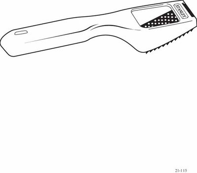 Raschietto Stanley Surform 65mm