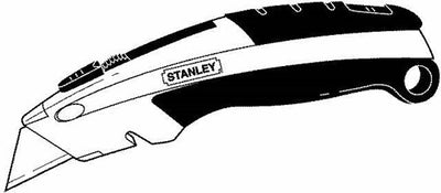 Coltello Stanley estensibile a cambio rapido