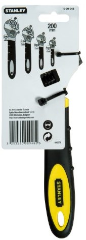 Herramientas manuales Stanley llave ajustable de 250 mm - tarjeta - 0-90-949