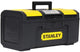 Stanley tool case with automatic locking