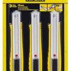 Coltello a scatto Stanley tripack fatmax | metallo | 18mm (2+1 gratuiti) - fmht10421-0