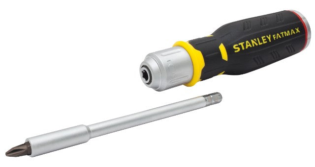 Stanley handgereedschap fatmax® ratelschroevendraaier 12 bits - fmht0-62690