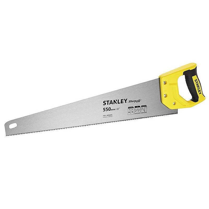 Herramientas manuales Stanley stht20368-1 sierra de mano Sharpcut 550 mm - 7 tpi - stht20368-1