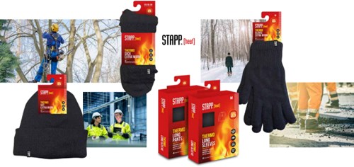Stapp heat unisex gloves thinsulate 1-pack 70608 thermo | zwart 6990 | maat l - 8721198034180