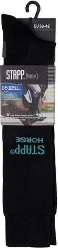 Stapp horse kniekous deocell 33800 | zwart 999 | maat 39 - 8712844718134