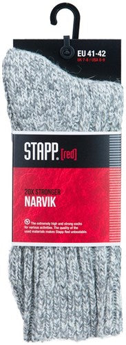 Stapp red narvik sok 25902 | 256 licht grijs | maat 42 - 38.134.014.01