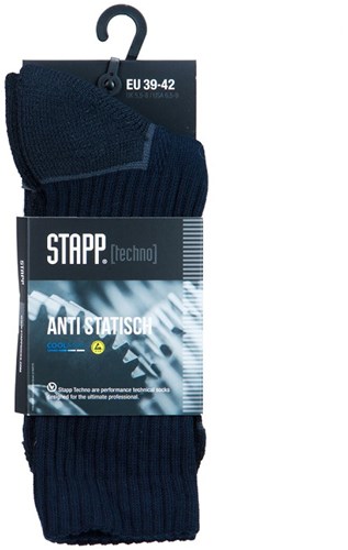 Calcetín antiestático Stapp techno 27310 | 999 negro | talla 46 - 38.134.028.03