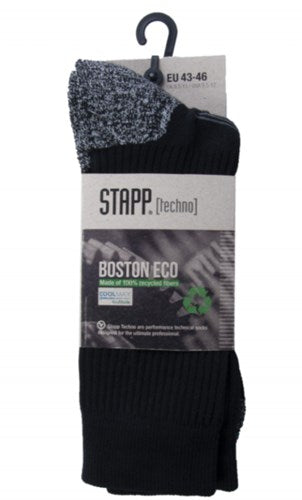 Calzino Stapp Techno Boston Eco per tutte le stagioni 27200 | nero 999 | misura 38 - 02.054.297.01