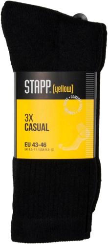 Stapp yellow casual 3-pack sokken 4400 | 499 marine | maat 42 - 38.134.001.01