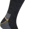Stapp yellow thermo 2-pack sokken 4420 | 695 antraciet melange | maat 50 - 38.134.008.03