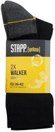 Stapp calcetines amarillos walker coolmax 2-pack 4425 | 699 negro | talla 50 - 38.134.009.03