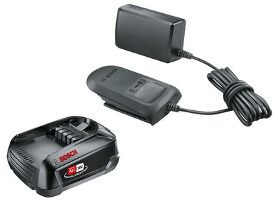 Bosch groen bosch accessoires 1600a02625 | starterset | 18v | 2,5 ah + al 18v-20 1600a02625