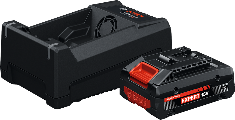 Set de iniciación a batería azul bosch exba18v-40 | 1x exba18v-40 + cargador gal 12v 18v-80 - 1600a0373m