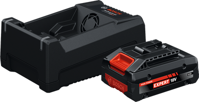 Kit di avviamento batteria Bosch blu exba18v-40 | 1x exba18v-40 + caricabatterie gal 12v 18v-80 - 1600a0373m