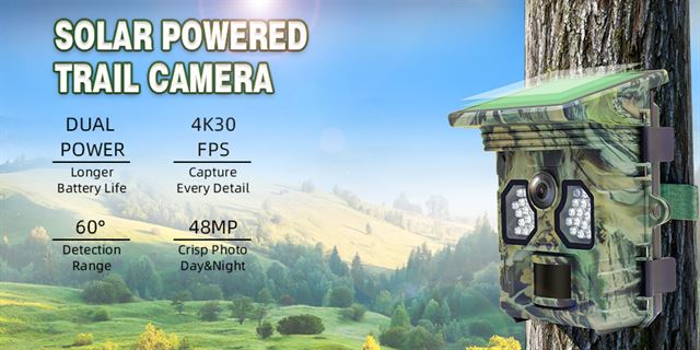 Stealth gear racoon solar 4k wildcamera