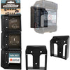 Stealth monta portabatterie per makita 40v xgt | nero | 6 pezzi -bm-mk40-blk-6