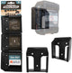 Stealth monta portabatterie per makita 40v xgt | nero | 6 pezzi -bm-mk40-blk-6