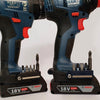 Portapuntas Stealth Mounts para bosch 18v | 2 piezas | negro - sujetador-bo-blk-2