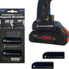 Stealthmounts bithouder voor bosch 18v | blauw | 2 stuks - bh-bo-blu-2