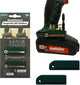 Portapunte Stealth Mounts per Metabo Cas | verde | 2 pezzi - bh-mt-grn-2