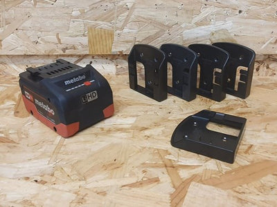 Portabatterie Stealthmounts bm-cas18-blk-6 per batterie cas | nero | Confezione da 6 - bm-cas18-blk-6