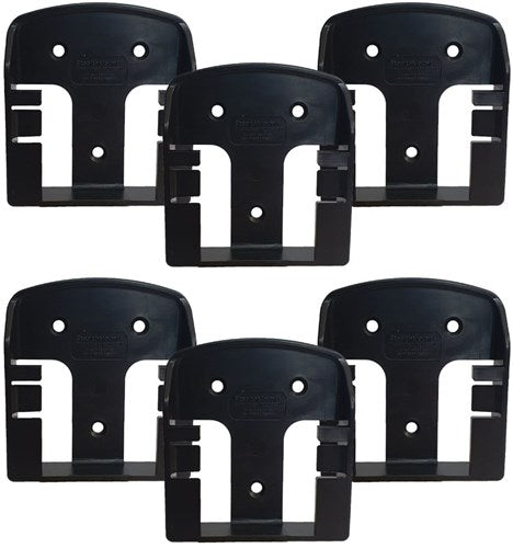 Stealthmounts bm-cas18-blk-6 soporte de batería para baterías cas | negro | Paquete de 6 - bm-cas18-blk-6