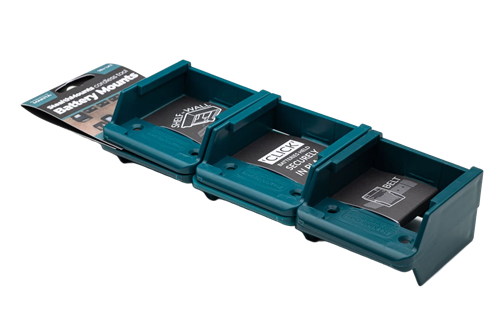 Portabatteria Stealthmounts bm-mk18-blu-6 per makita 18v lxt | blu | Confezione da 6 - bm-mk18-blu-6