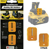 Stealthmounts stubby bithouder voor dewalt | geel | 3 stuks - bh-dw-s-ylw