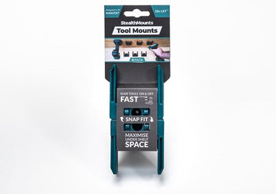 Soporte de máquina Stealthmounts tm-mk18-blu-4 para makita lxt | azul | Paquete de 4 - tm-mk18-blu-4
