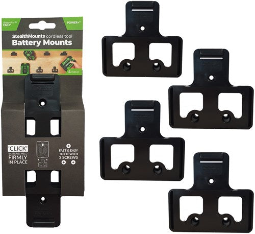 Supporti invisibili per ego 56v | nero | 4 pezzi - bm-eg56-blk-4