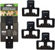 Supporti invisibili per ego 56v | nero | 4 pezzi - bm-eg56-blk-4