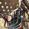 universele e-bike opzetdrager voor kinderzitjes zilver