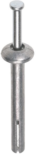 Tappo a impatto Steelies Ultimate 6x 40 chiodo con collare in alluminio e zinco | 100 pezzi - kde10600401
