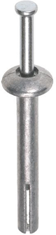 Tappo a impatto Steelies Ultimate 6x 40 chiodo con collare in alluminio e zinco | 100 pezzi - kde10600401