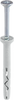 Steelies Ultimate Impact Tappo nylon 6x 80 collare svasato pz2 zincato | 50 pezzi - kea10600801