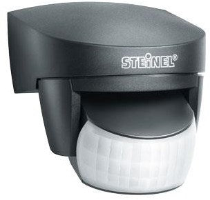 Steinel detector de movimiento de superficie de pared 140 grados negro IP54 ajustable - 3900383