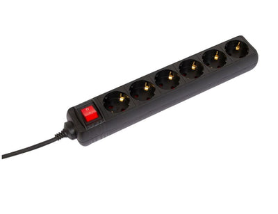 Por ejemplo, extender el enchufe 6 negro