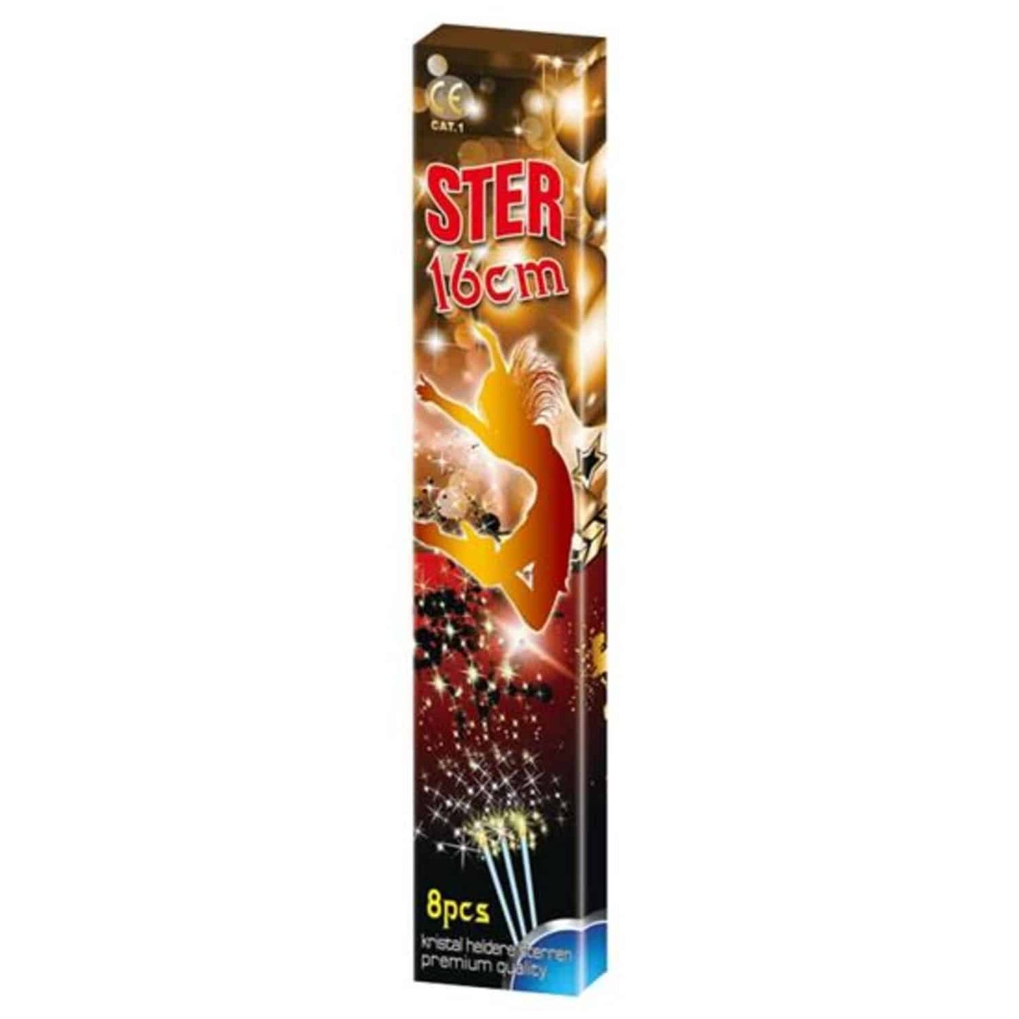 Van der Doelen Stars 16 cm 10 cajas de 8 piezas Cat que