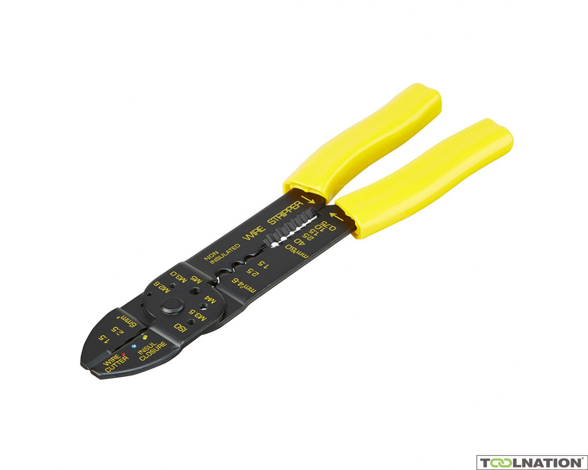 Herramientas manuales Imp Stanley, alicates para engarzar 220 mm - stht0-75414 - stht0-75414