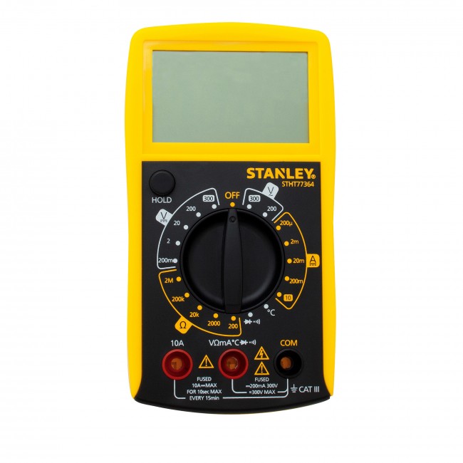 Stanley multi-meter meetapparaat (geel zwart)