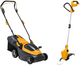 Stiga collector 136e kit accu grasmaaier + trimmer gt 100e | 20v | 2x 2.0ah 2b1342068 st2