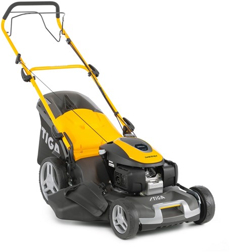 Cortacésped de gasolina Stiga combi 55 h2 | honda gcvx 200 | 201 cc ohv | 53cm | autopropulsado | acero | 4 en 1 - 294556838 piezas 1