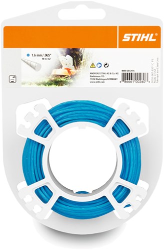 Accesorios Stihl línea de corte redonda en rollo | ø1,6x20m | azul - 00009302334