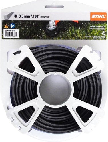Stihl accessories square cutting line on roll | ø 3.3 mm x 38.0 m - 00009302645