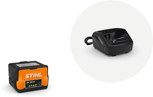 Starter set accumulatore Stihl ak 30 s - 45200075902