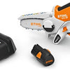 Stihl gta 26 set accu-snoeischaar mini kettingzaag (1x 2.0ah accu + lader) - ga010116910