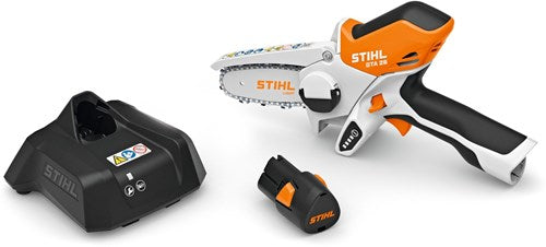 Stihl gta 26 set accu-snoeischaar mini kettingzaag (1x 2.0ah accu + lader) - ga010116910