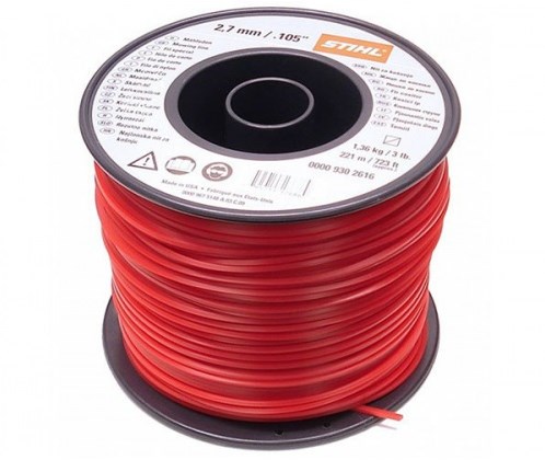 Filo falciante Stihl 5 angoli ø 2,7 mm x 38,0 m - 9303342 - 00009303342